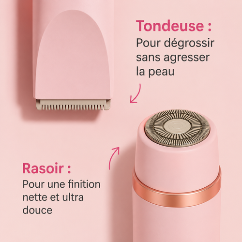 Coffret – Le Rasoir 2-en-1 pour peaux sensibles