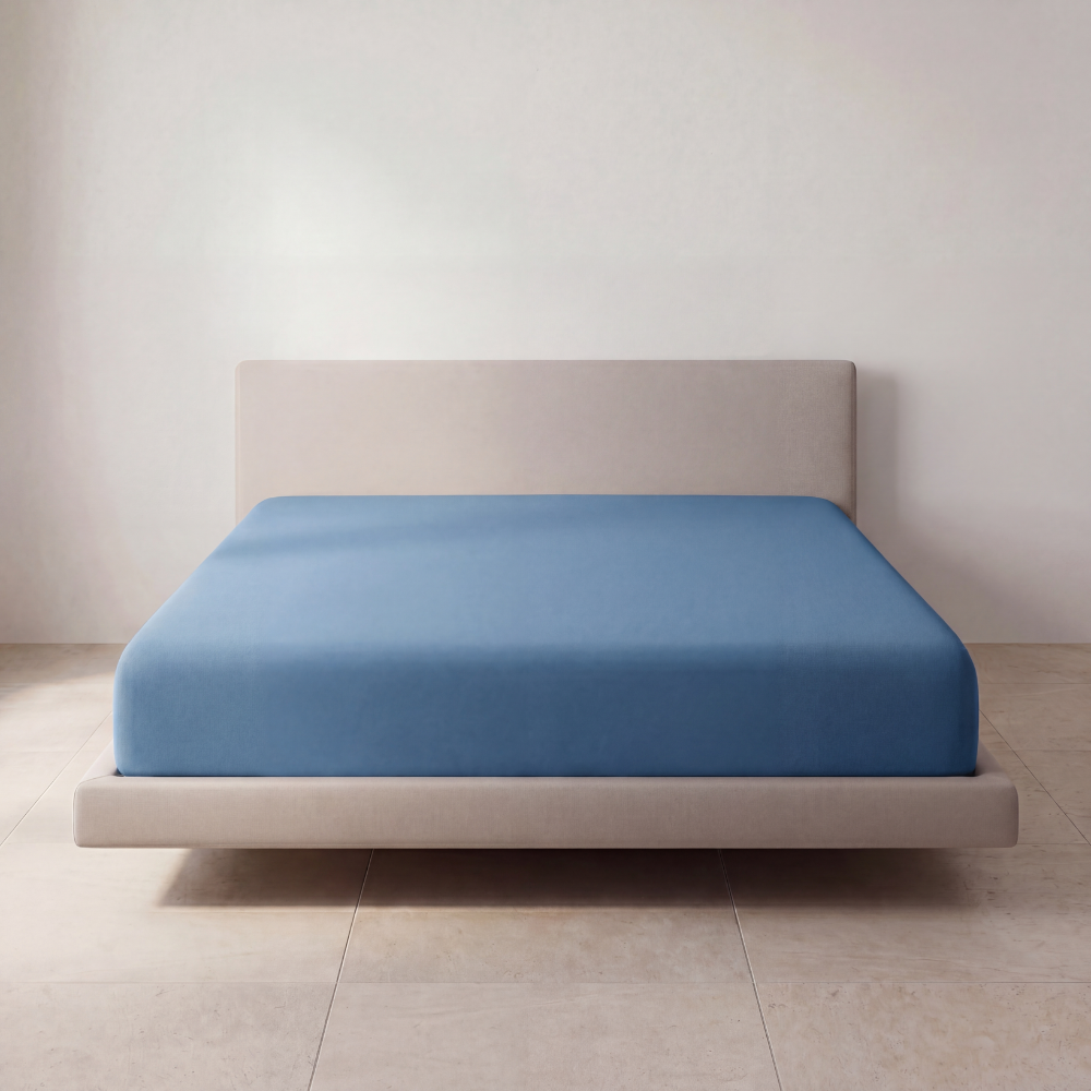 SoftCloud® Drap-housse – doux, hypoallergénique et parfaitement ajusté.
